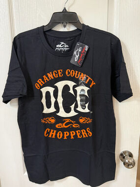 Orange County Choppers Men's Black Tee size Medium